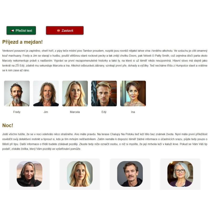 Dárkový poukaz na online detektivní hru - Třídní sraz – náhled 4