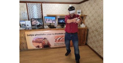 Dárkový poukaz na virtuální realitu ve Westernovém městečku – náhled 2