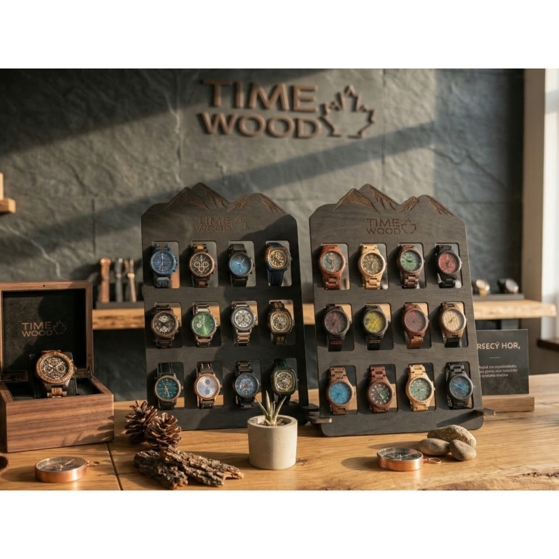 Dárkový poukaz na workshop výroby dřevěných hodinek TimeWood v Praze či Ostravě – Darujpoukaz.cz