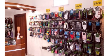 Nákup ponožek a punčochového zboží