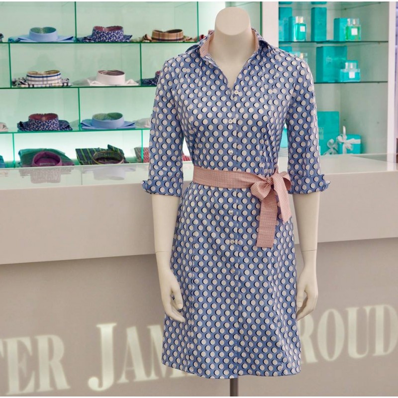 Dárkový poukaz na nadčasové košilové šaty na míru – náhled 5