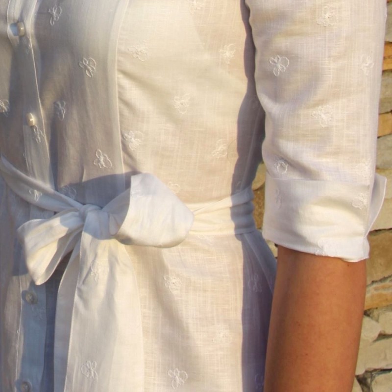 Dárkový poukaz na nadčasové košilové šaty na míru – náhled 3