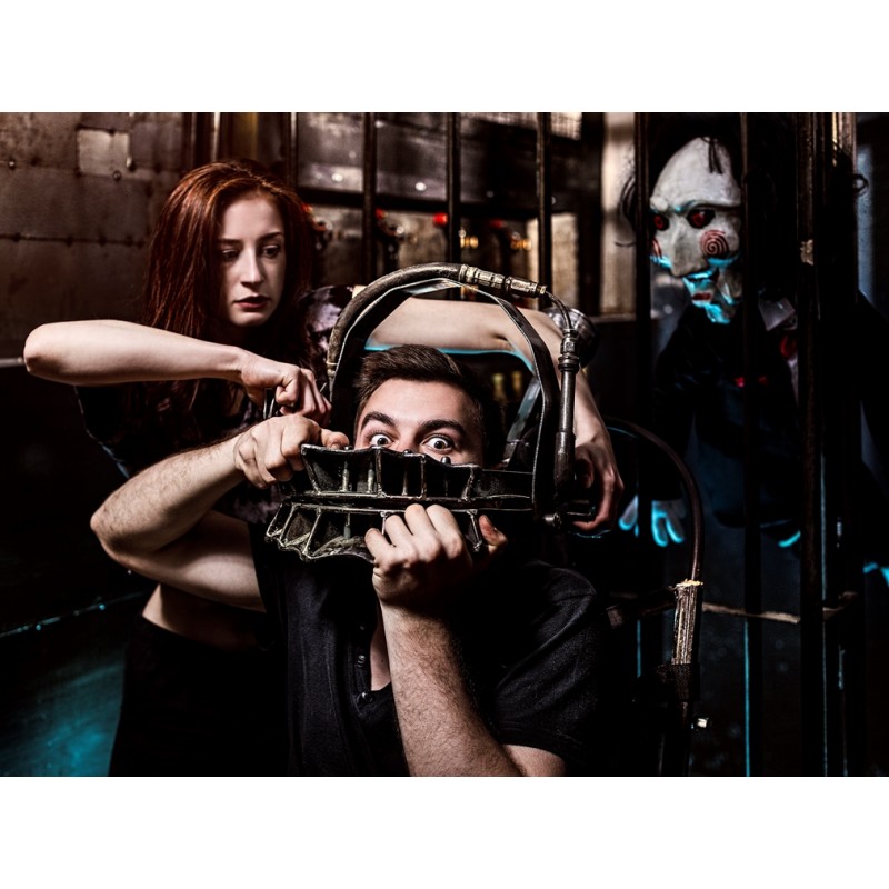 Dárkový poukaz na únikovou hra SAW – Darujpoukaz.cz