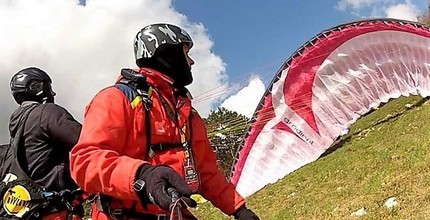 Tandem paragliding - termický let v hodnotě 2 400 Kč