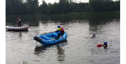 Rafting pro začátečníky včetně záchrany