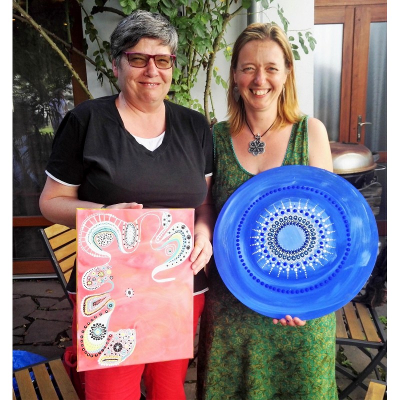 Dárkový poukaz na živý soukromý kurz Dot painting pro 2 osoby – náhled 3