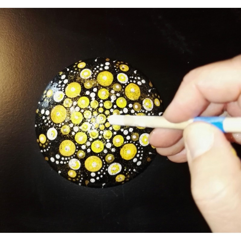 Dárkový poukaz na online kurz Tečkovaný kamínek – náhled 2