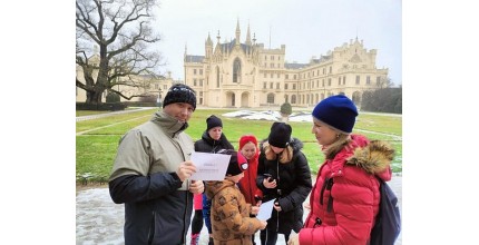 Dárkový poukaz na venkovní zábavnou hru pro děti Strašidýlko lednické