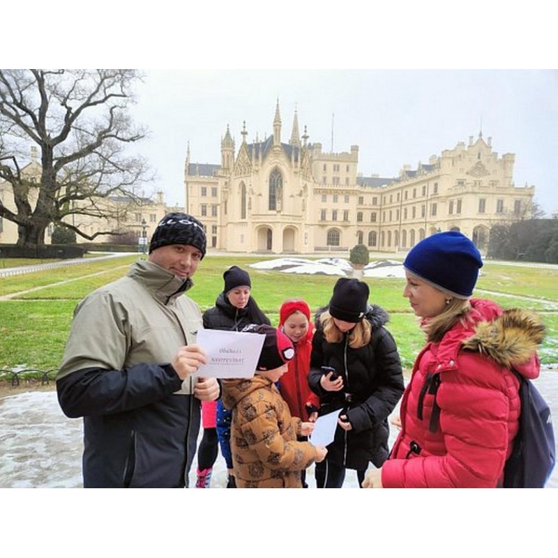 Dárkový poukaz na venkovní zábavnou hru pro děti Strašidýlko lednické – náhled 5