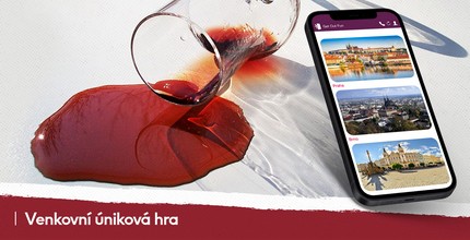 Dárkový poukaz Tour de Wine - venkovní úniková hra - Po kapkách zločinu