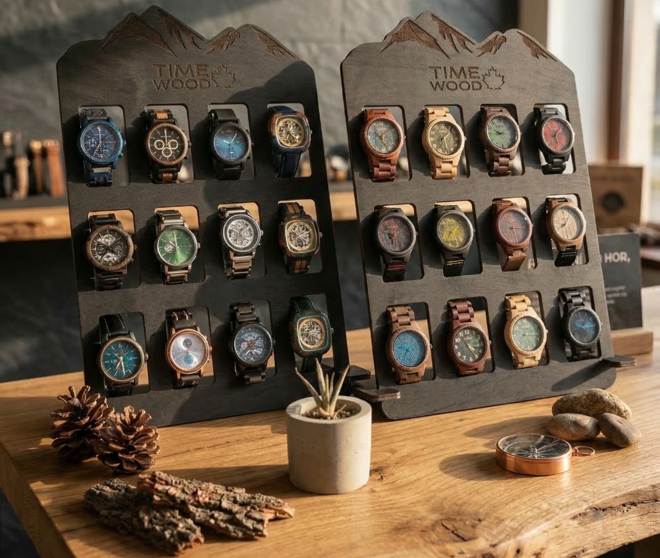 Dárkový poukaz na workshop výroby dřevěných hodinek TimeWood v Praze či Ostravě – ukázka 3 – Darujpoukaz.cz