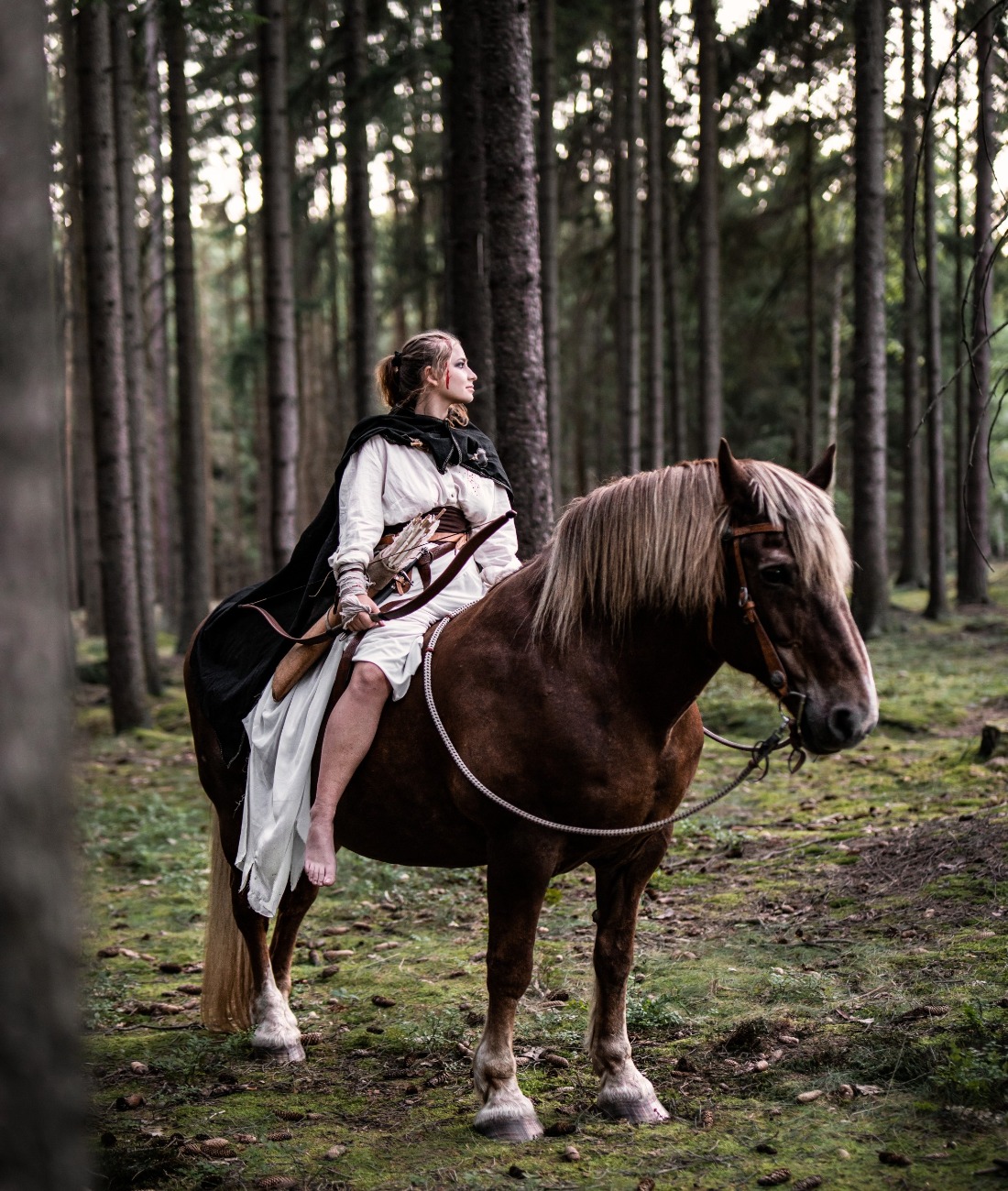 Dárkový poukaz na zážitkové focení s koňmi – ukázka 3 – Darujpoukaz.cz