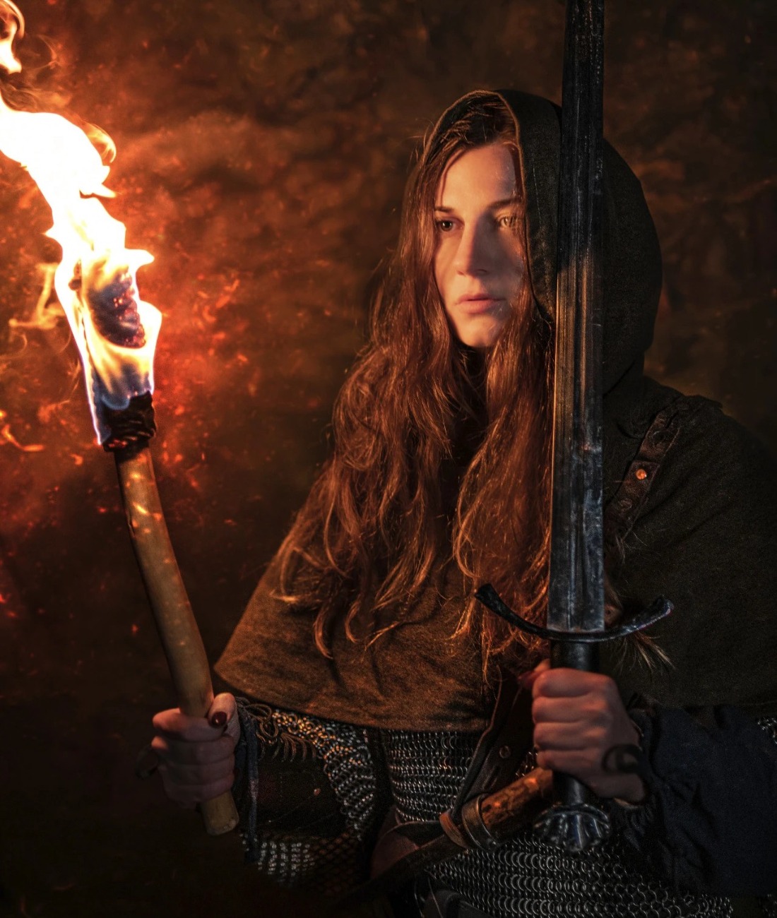 Dárkový poukaz na zážitkové Fantasy focení s ohněm – ukázka – Darujpoukaz.cz