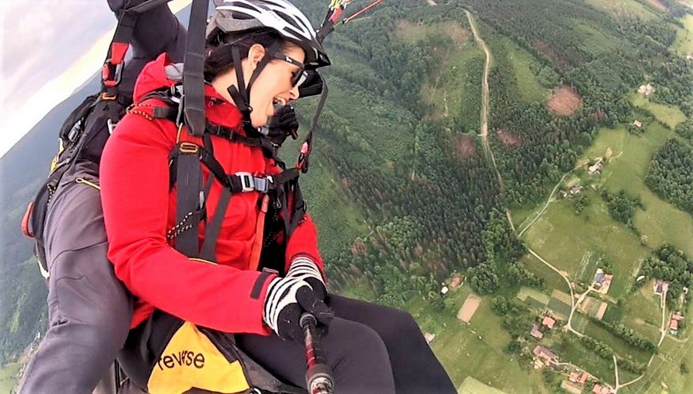 Dárkový poukaz na Tandem paragliding – Akrobatický let